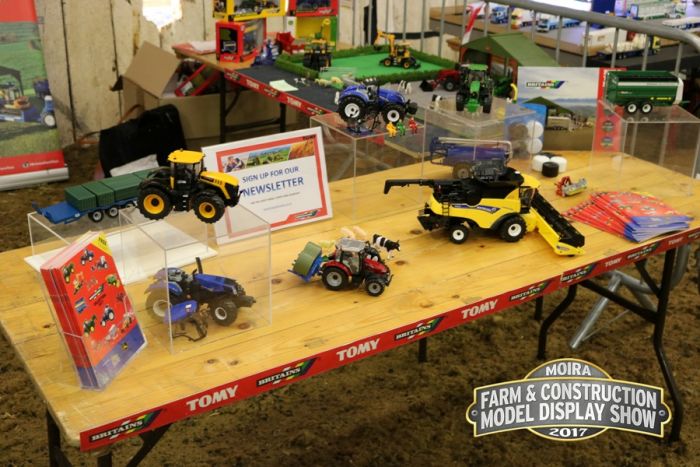 Britains launches new items at Moira Model Show.